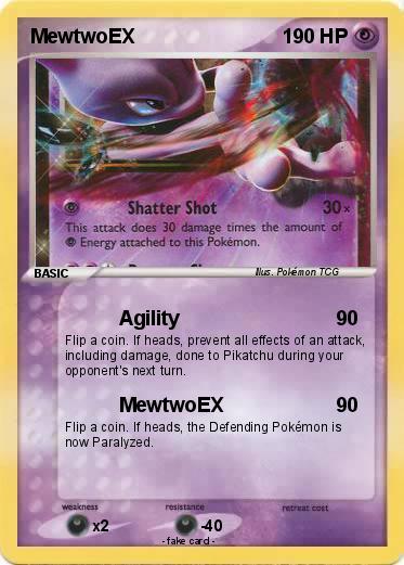 Pokemon MewtwoEX