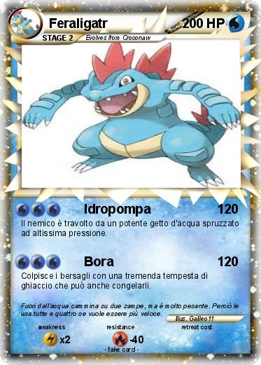 Pokemon Feraligatr