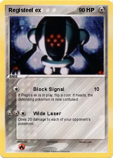 Pokemon Registeel ex