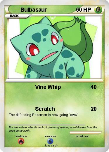 Pokemon Bulbasaur