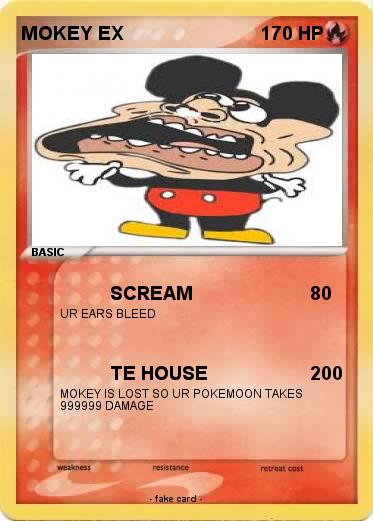 Pokemon MOKEY EX