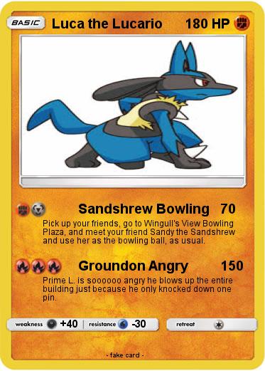 Pokemon Luca the Lucario