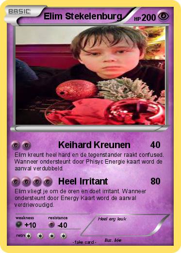 Pokemon Elim Stekelenburg