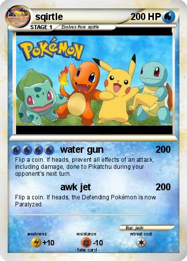 Pokemon sqirtle