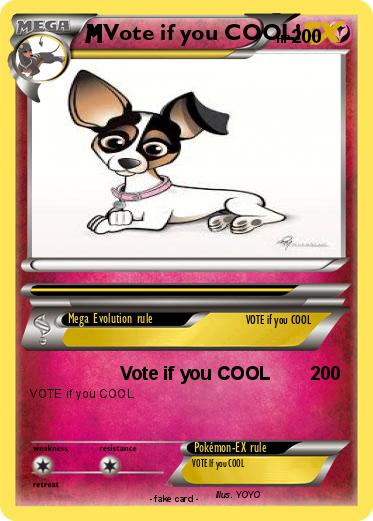 Pokemon Vote if you COOL!