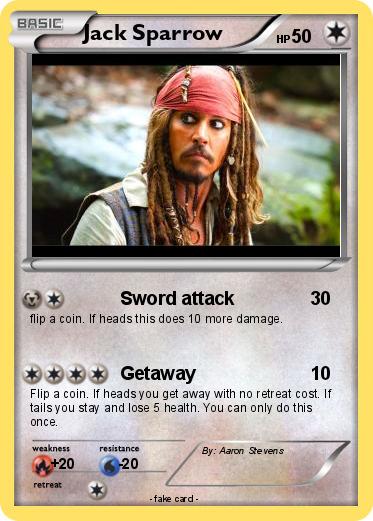 Pokemon Jack Sparrow
