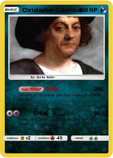 Pokemon Christopher Columbus