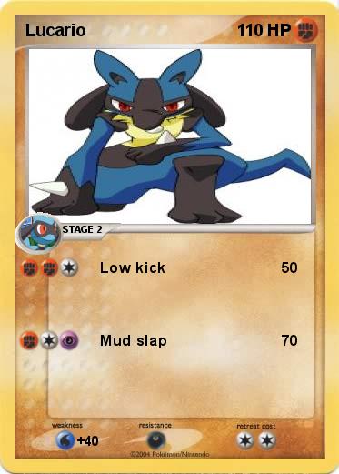 Pokemon Lucario