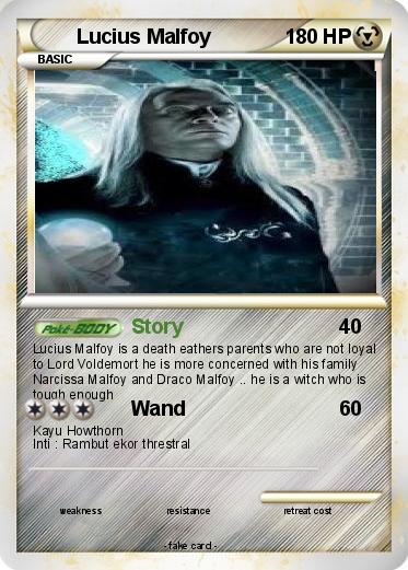 Pokemon Lucius Malfoy