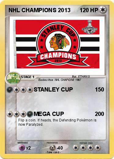 Pokemon NHL CHAMPIONS 2013