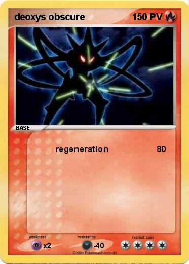 Pokemon deoxys obscure