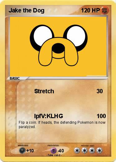 Pokemon Jake the Dog