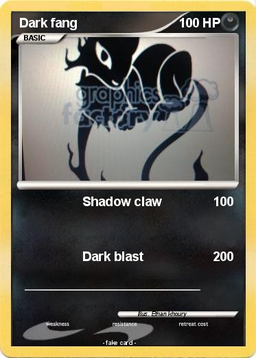 Pokemon Dark fang