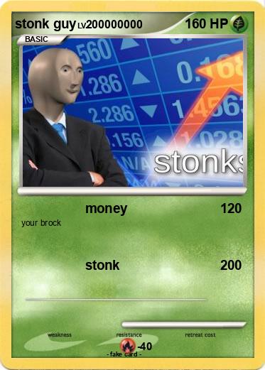 Pokemon stonk guy