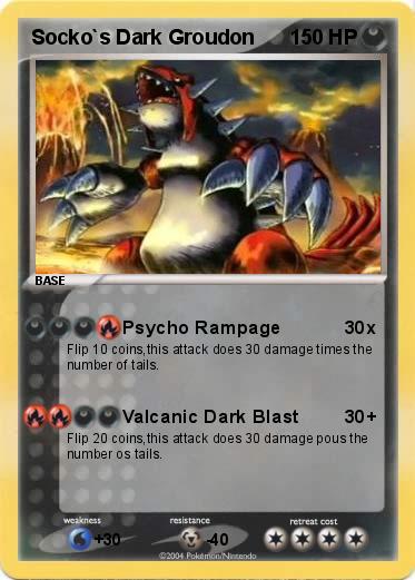 Pokemon Socko`s Dark Groudon