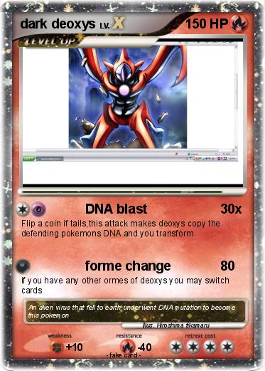 Pokemon dark deoxys
