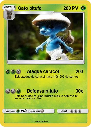 Pokemon Gato pitufo