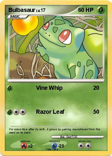 Pokemon Bulbasaur