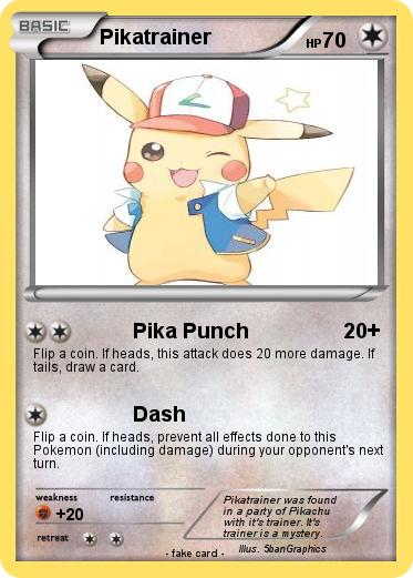 Pokemon Pikatrainer