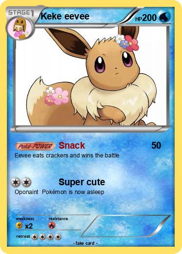 Pokemon Keke eevee