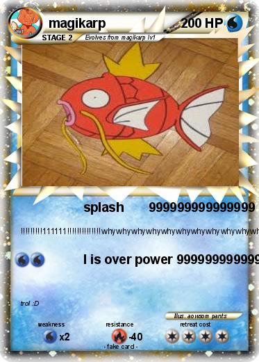 Pokemon magikarp