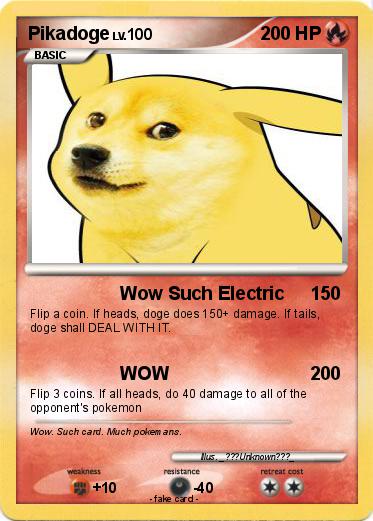 Pokemon Pikadoge