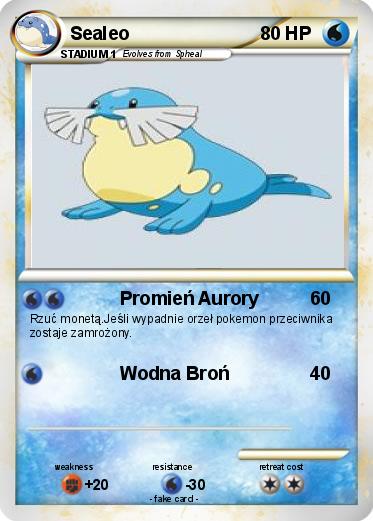 Pokemon Sealeo