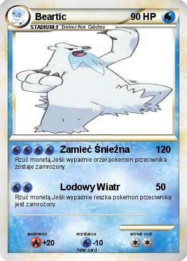 Pokemon Beartic
