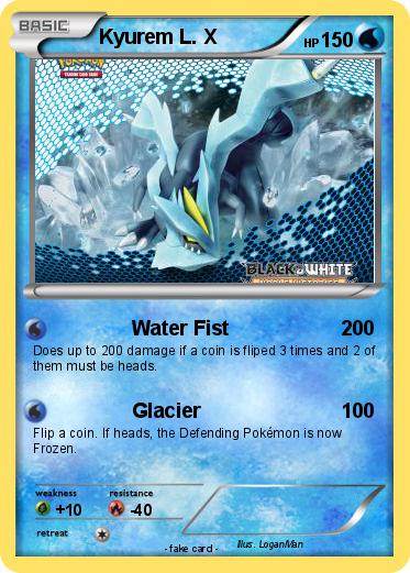 Pokemon Kyurem L. X
