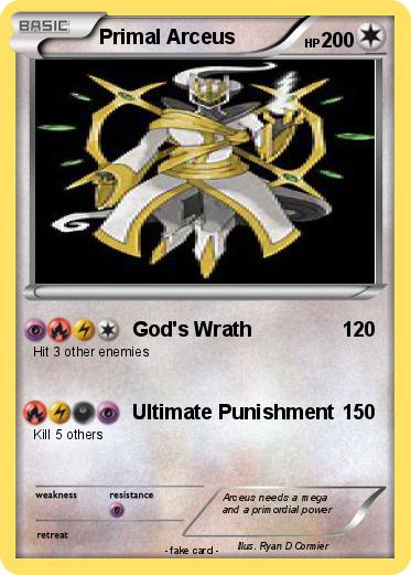 Pokemon Primal Arceus