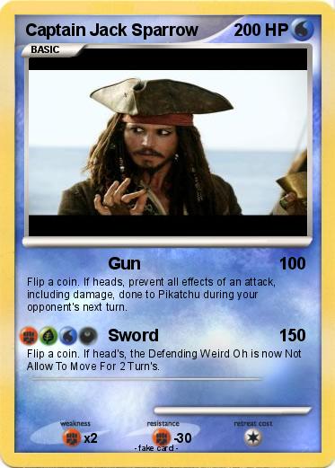 Pokemon Captain Jack Sparrow