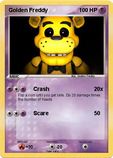 Pokemon Golden Freddy