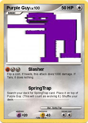 Pokemon Purple Guy