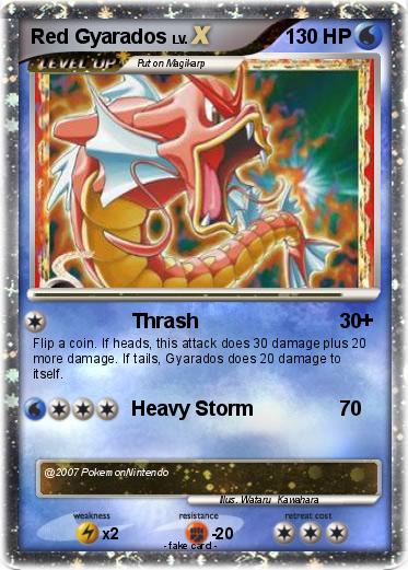 Pokemon Red Gyarados