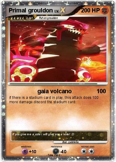 Pokemon Primal grouldon