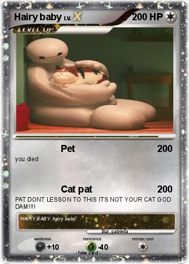 Pokemon Hairy baby