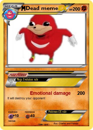 Pokemon Dead meme