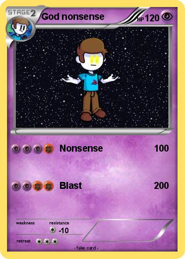 Pokemon God nonsense
