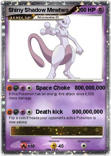 Pokemon Shiny Shadow Mewtwo