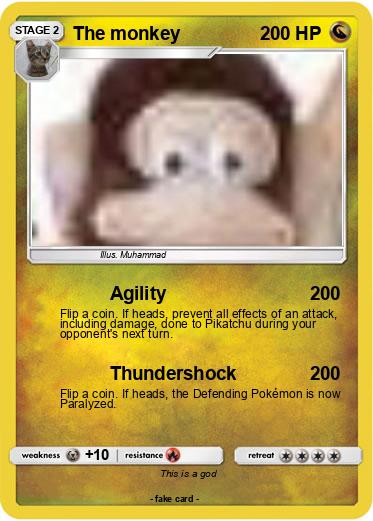 Pokemon The monkey