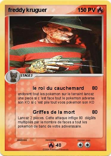 Pokemon freddy kruguer