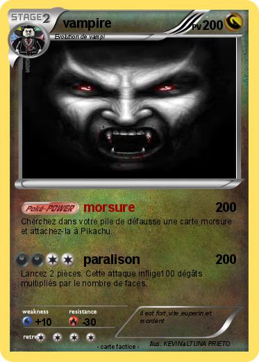 Pokemon vampire