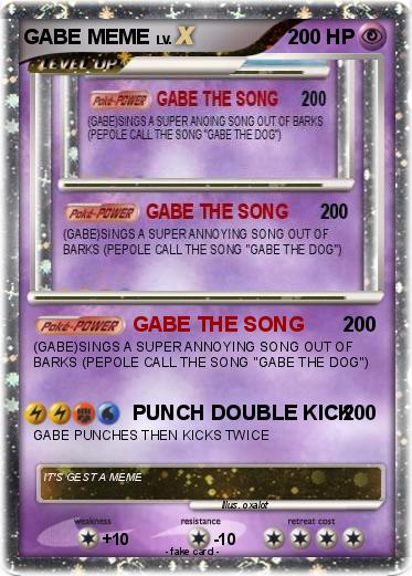 Pokemon GABE MEME