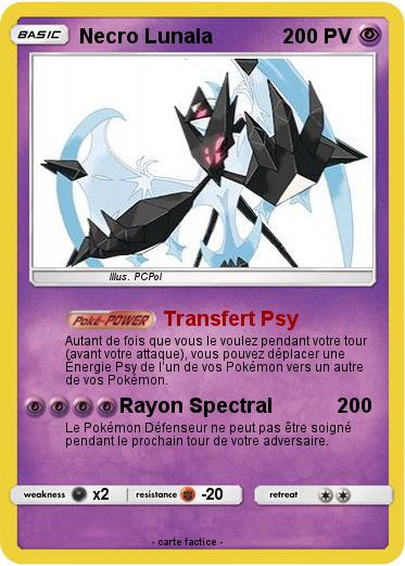 Pokemon Necro Lunala