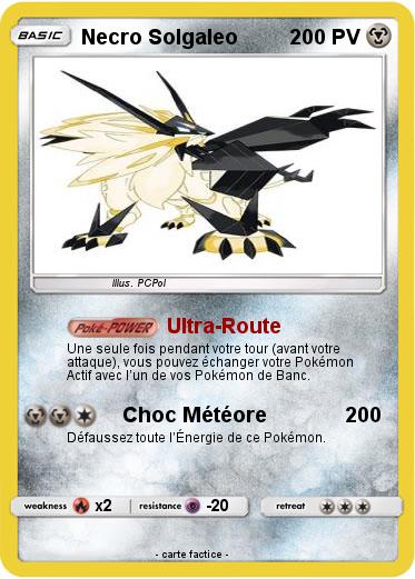 Pokemon Necro Solgaleo