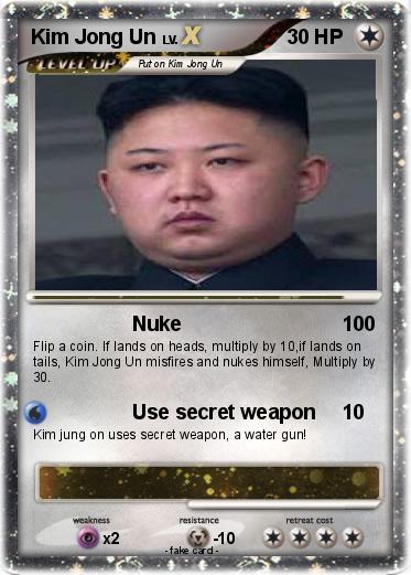 Pokemon Kim Jong Un