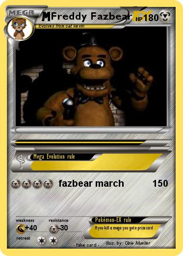 Pokemon Freddy Fazbear