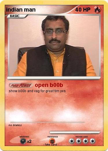 Pokemon indian man
