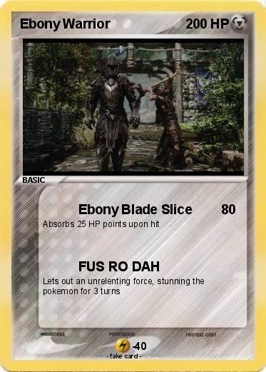 Pokemon Ebony Warrior
