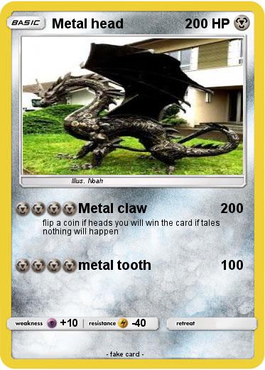 Pokemon Metal head